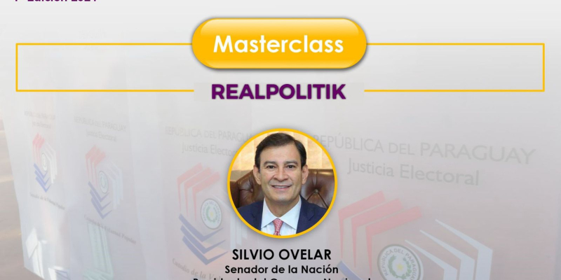 El presidente Silvio Ovelar brindará una Master Class en el Diplomado en Procesos Electorales