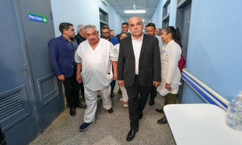 Presidente del Congreso acompañó Segunda Maratón de Cirugías del IPS