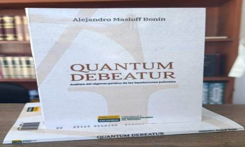 Funcionario del Senado presenta obra jurídica 