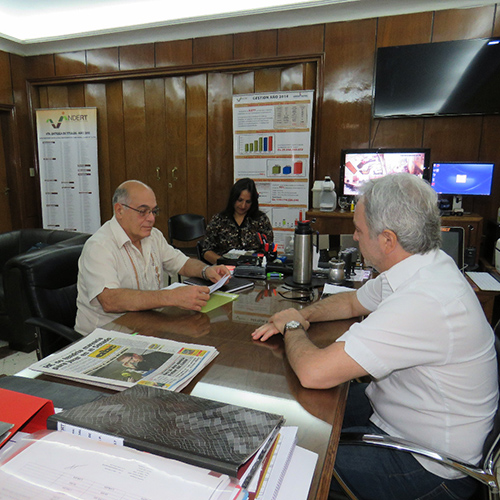 Lopez Perito con Justo Cárdenas