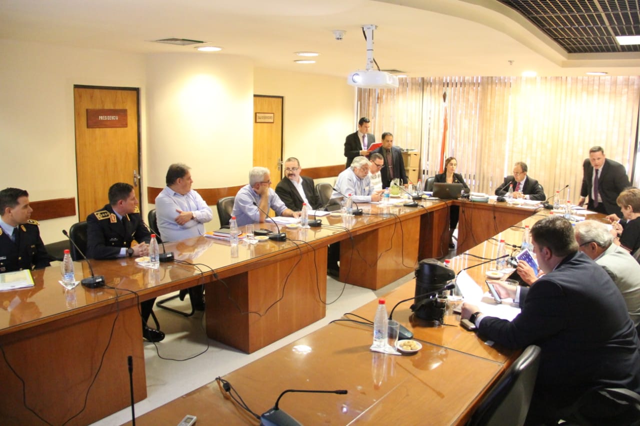 Constitucionales con Comandante de la Policía Nacional 1