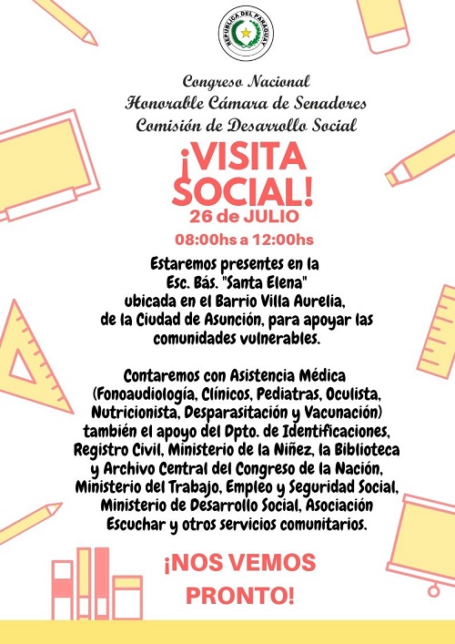 visita social en villa aurelia