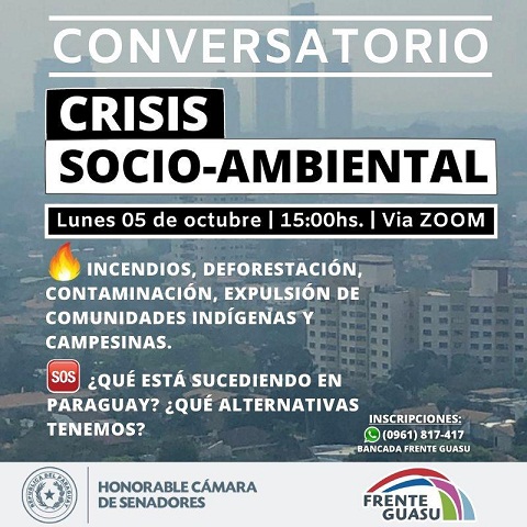 Afiche conversatorio del FG