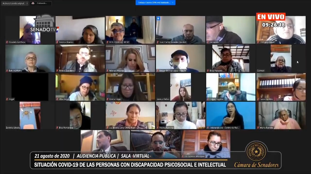 Audiencia del 21 de agosto 11