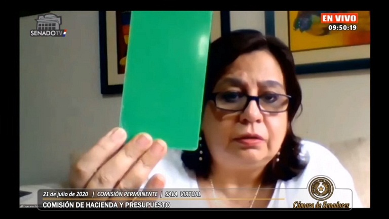Comisión de Hacienda del 21 de julio con Esperanza