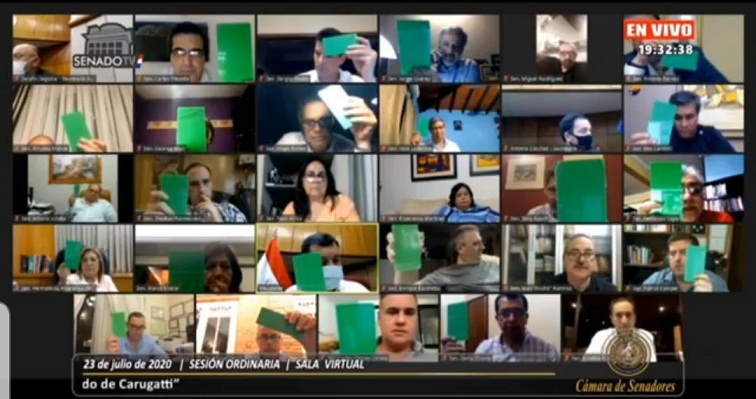Sesion del 23 con votos