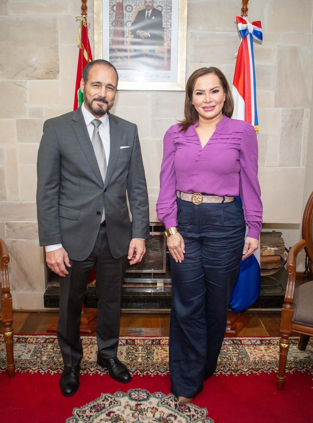 Senadora Cabrera y Emb Marruecos 3