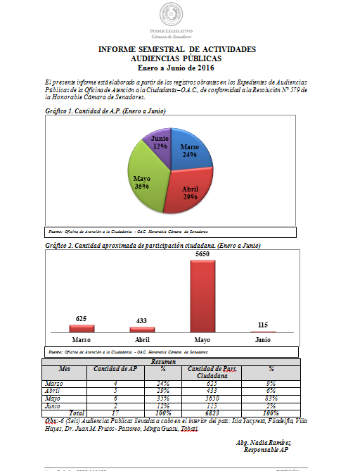 Informe Semestral 2016